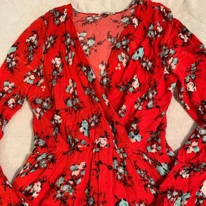 Charlotte Russe Floral Romper